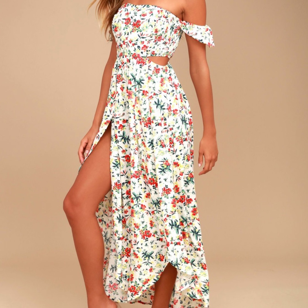 Lulus strapless dress